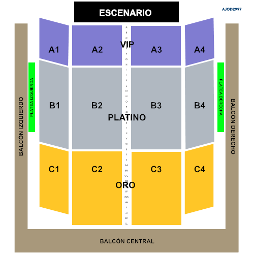 CRISTIAN CASTRO TOUR 2017 Auditorio Josefa Ortiz de Domínguez SANTIAGO DE QUERÉTARO