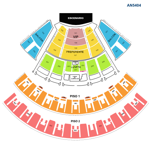 Auditorio Nacional Mapa De Asientos