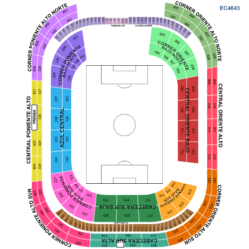 BONO GALLO ANUAL 2024 - 2025 : Estadio La Corregidora : SANTIAGO DE ...