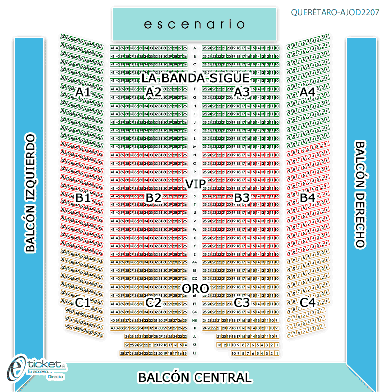 LOS AUTENTICOS DECADENTES Auditorio Josefa Ortiz de Domínguez SANTIAGO DE QUERÉTARO